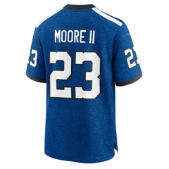 Kenny Moore II Indianapolis Colts Indiana Nights Alternate Game Jersey - Royal Jerseys