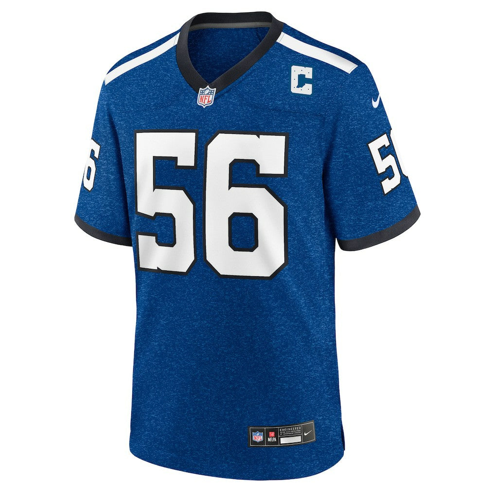 Quenton Nelson Indianapolis Colts Indiana Nights Alternate Game Jersey - Royal Jerseys