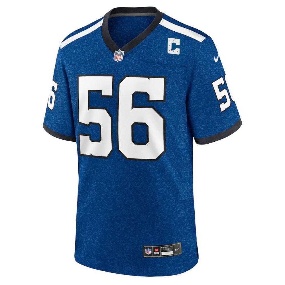 Quenton Nelson Indianapolis Colts Indiana Nights Alternate Game Jersey - Royal Jerseys