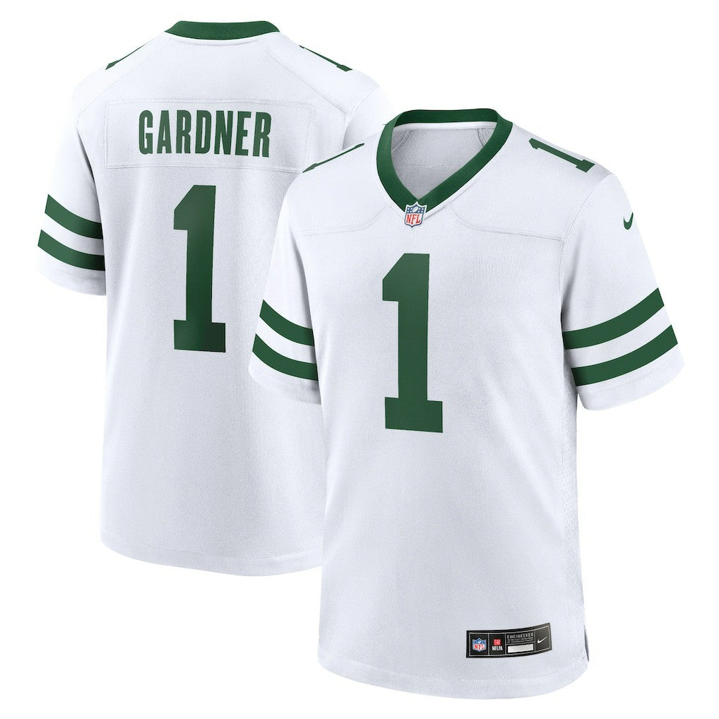 Ahmad Sauce Gardner New York Jets Game Jersey - Legacy White Jerseys