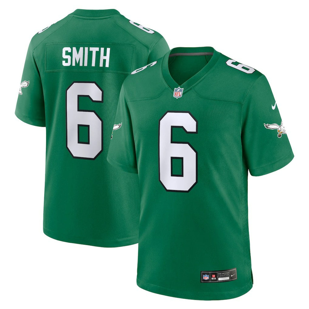 DeVonta Smith Philadelphia Eagles Alternate Game Player Jersey - Kelly Green Jerseys