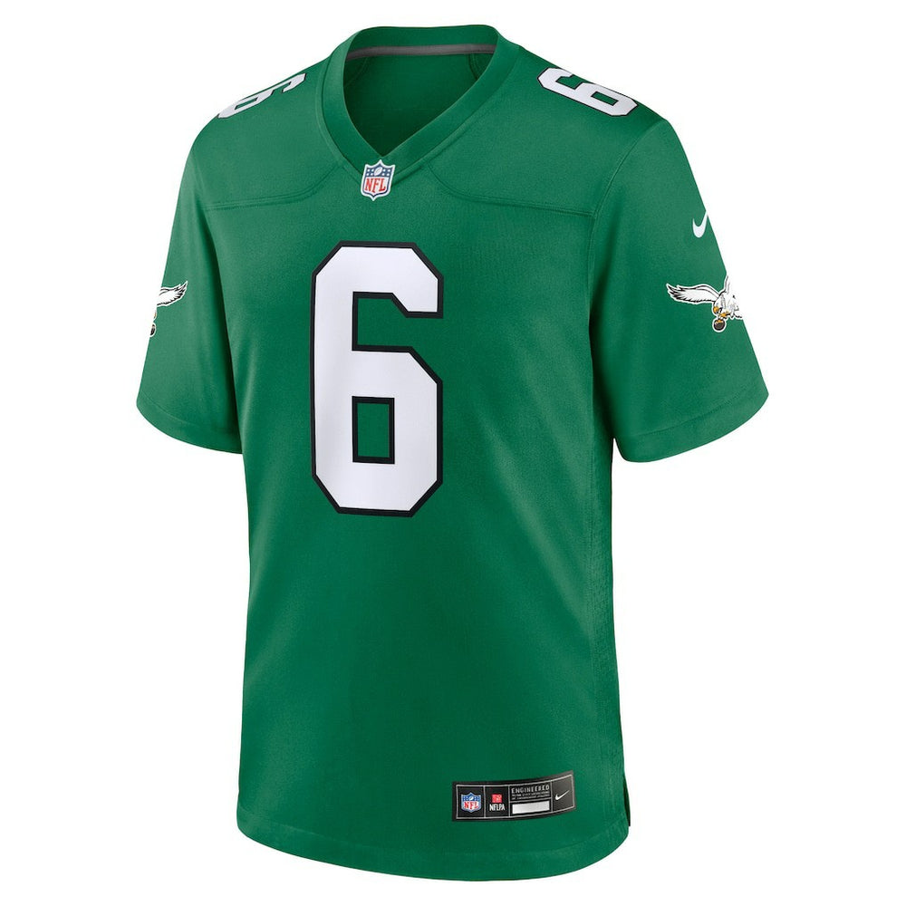 DeVonta Smith Philadelphia Eagles Alternate Game Player Jersey - Kelly Green Jerseys