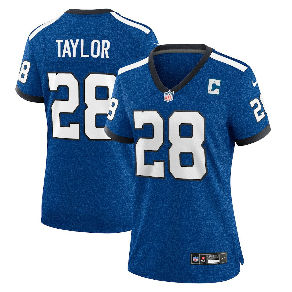 Jonathan Taylor Indianapolis Colts Women's Indiana Nights Alternate Game Jersey - Royal Jerseys