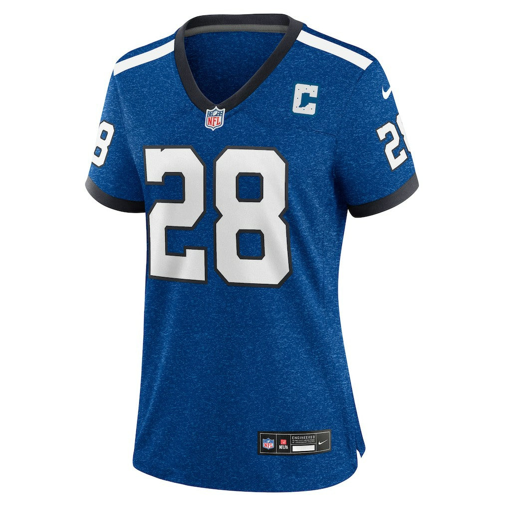Jonathan Taylor Indianapolis Colts Women's Indiana Nights Alternate Game Jersey - Royal Jerseys