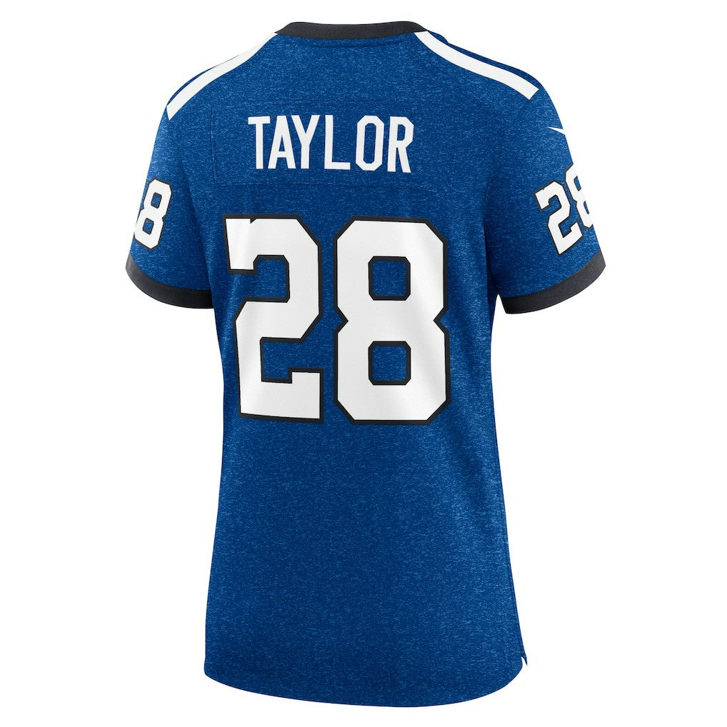 Jonathan Taylor Indianapolis Colts Women's Indiana Nights Alternate Game Jersey - Royal Jerseys