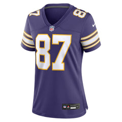 T.J. Hockenson Minnesota Vikings Women's Player Jersey - Purple Jerseys