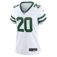 Breece Hall New York Jets Women's Game Jersey - Legacy White Jerseys