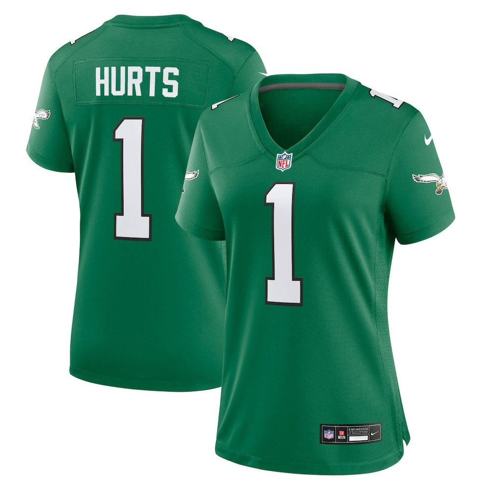 Jalen Hurts Philadelphia Eagles Women's Game Player Jersey - Kelly Green Jerseys
