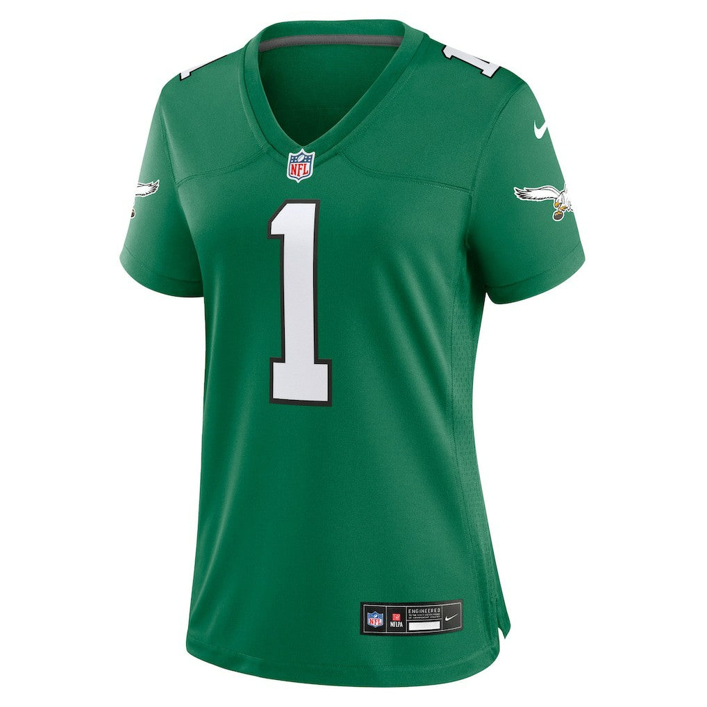 Jalen Hurts Philadelphia Eagles Women's Game Player Jersey - Kelly Green Jerseys