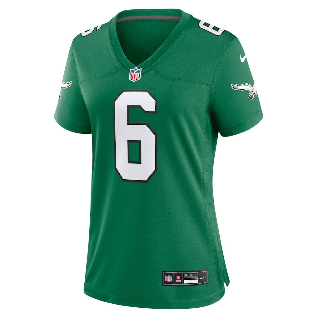 DeVonta Smith Philadelphia Eagles Women's Player Jersey - Kelly Green Jerseys
