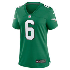 DeVonta Smith Philadelphia Eagles Women's Player Jersey - Kelly Green Jerseys