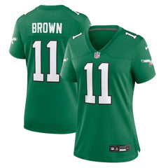 A.J. Brown Philadelphia Eagles Women's Player Jersey - Kelly Green Jerseys