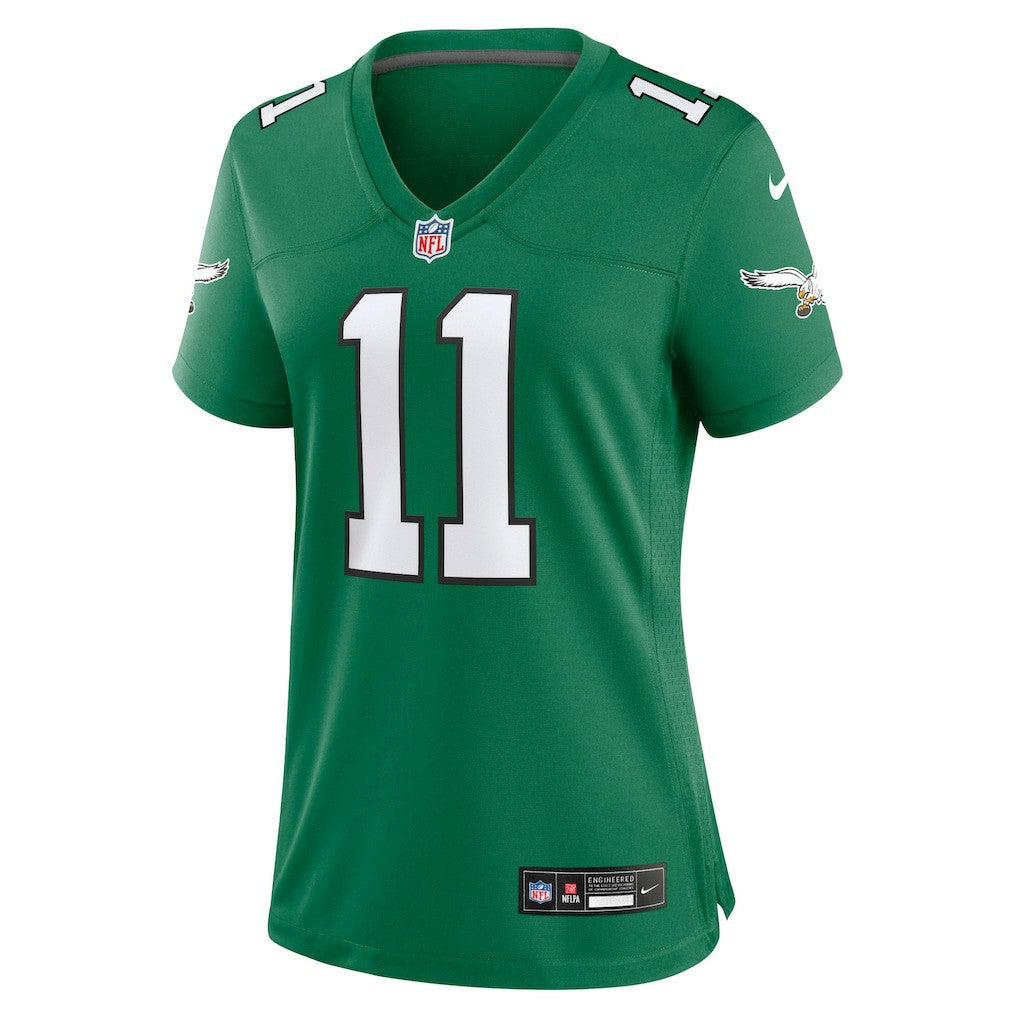 A.J. Brown Philadelphia Eagles Women's Player Jersey - Kelly Green Jerseys