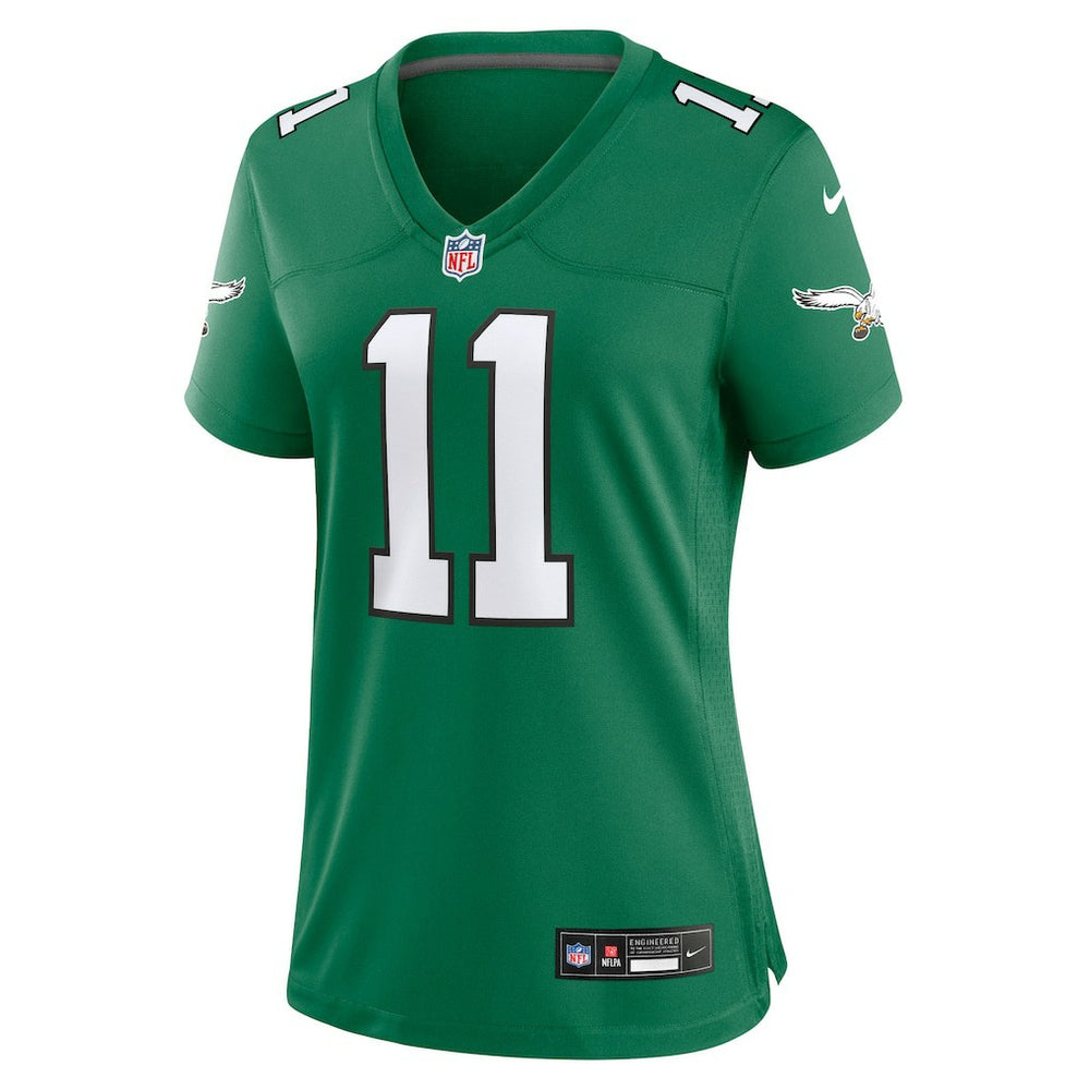 A.J. Brown Philadelphia Eagles Women's Player Jersey - Kelly Green Jerseys