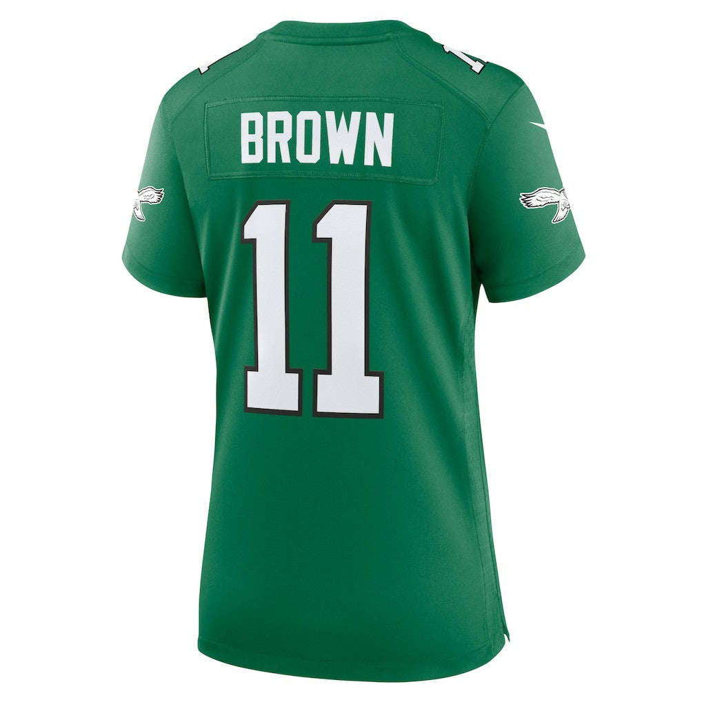 A.J. Brown Philadelphia Eagles Women's Player Jersey - Kelly Green Jerseys