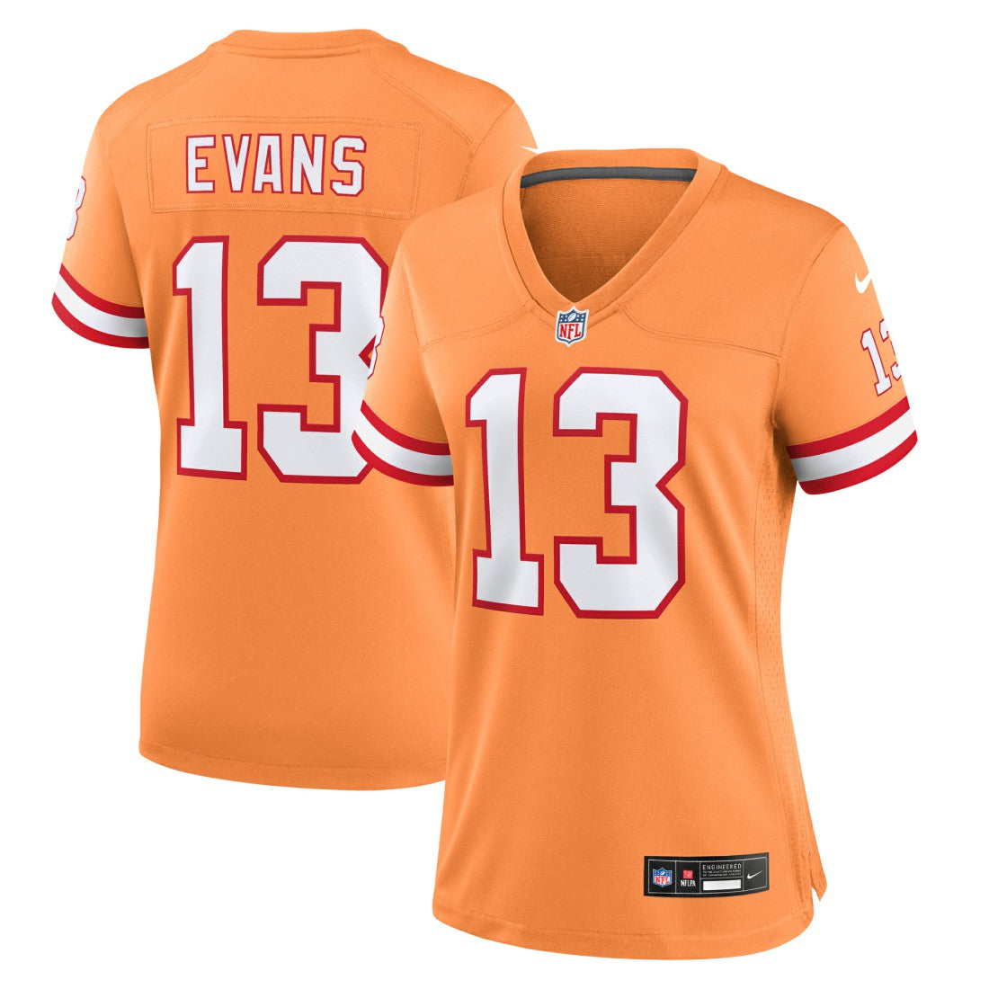 Mike Evans Tampa Bay Buccaneers Women's Player Jersey - Orange Jerseys