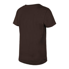 Cleveland Browns New Era Girls Youth Reverse Sequin V-Neck T-Shirt - Brown T-shirts