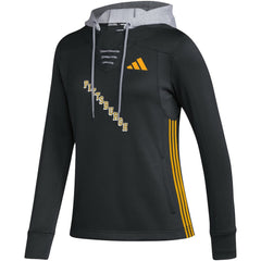 Pittsburgh Penguins adidas Women's Refresh Skate Lace AEROREADY Pullover Hoodie - Black | US 5260166