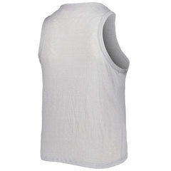San Diego Padres Soft as a Grape Women's Plus Size High Neck Tri-Blend Tank Top - Gray Tanks