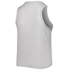 San Francisco Giants Soft as a Grape Women's Plus Size High Neck Tri-Blend Tank Top - Gray Tanks