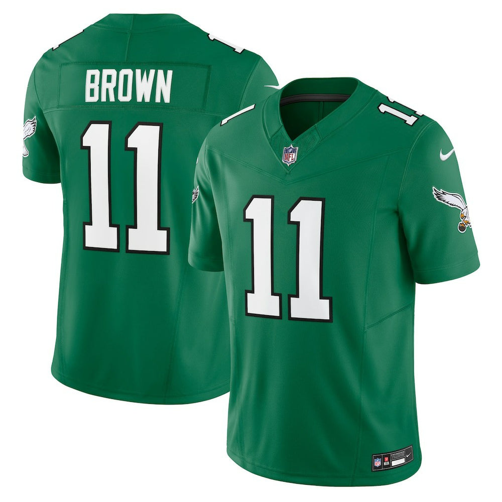 A.J. Brown Philadelphia Eagles Vapor F.U.S.E. Limited Jersey - Kelly Green Jerseys