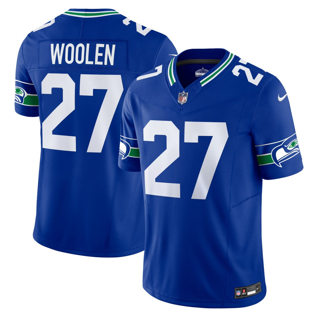 Tariq Woolen Seattle Seahawks Alternate Vapor F.U.S.E. Limited Jersey - Royal Jerseys