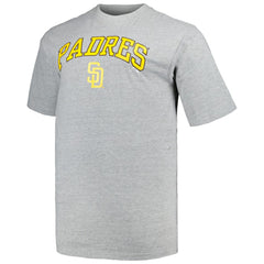 San Diego Padres Profile Big & Tall T-Shirt Combo Pack - Black/Heather Gray T-shirts