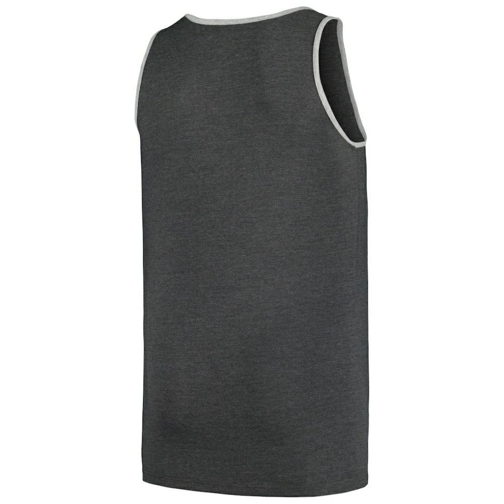 Chicago White Sox Profile Big & Tall Arch Over Logo Tank Top - Heather Charcoal Tanks