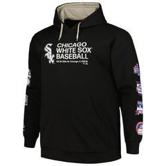 Chicago White Sox Big & Tall Fleece Pullover Hoodie - Black Hoodies