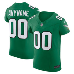 Philadelphia Eagles 2nd Alternate Vapor F.U.S.E. Elite Custom Jersey - Kelly Green Jerseys