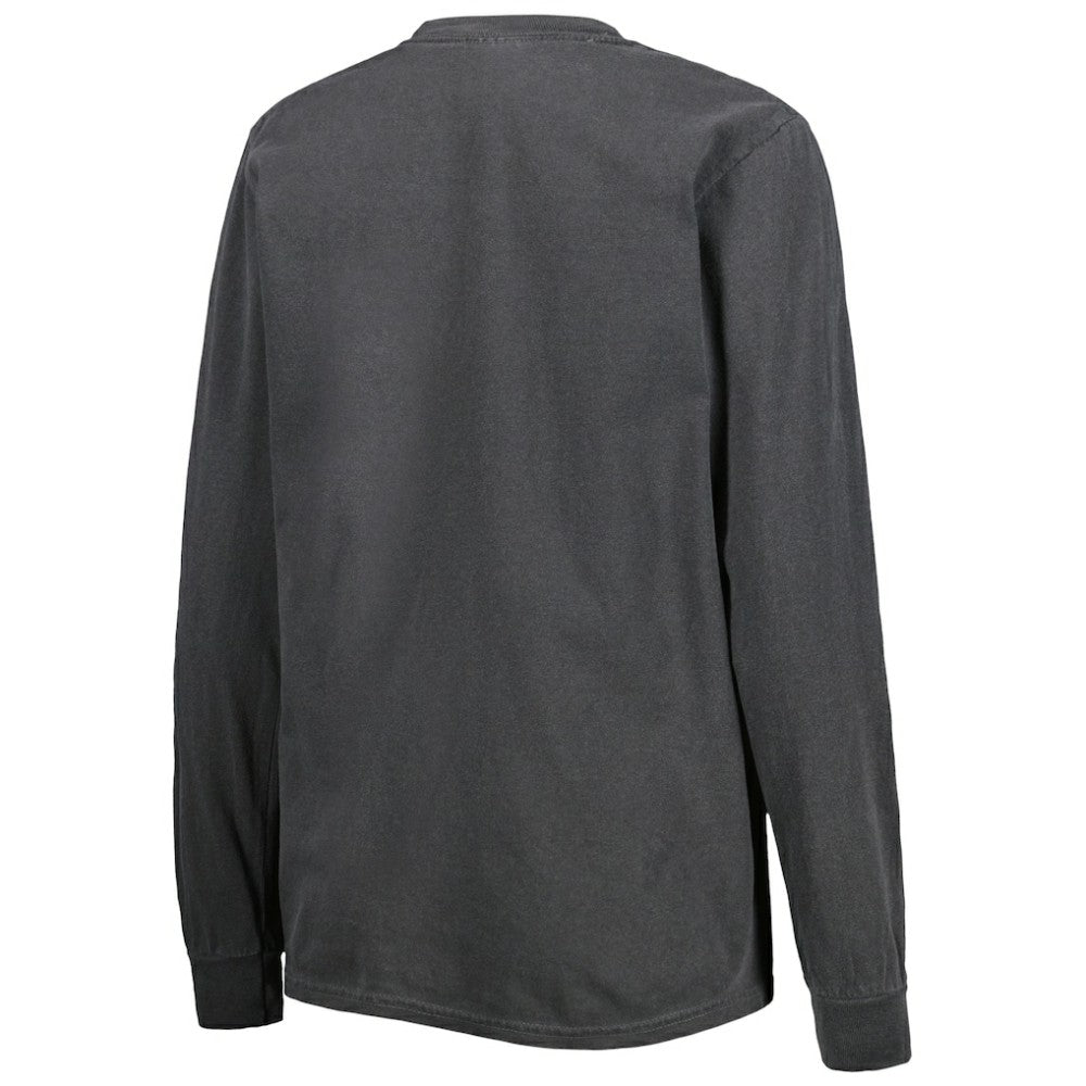 San Francisco Giants Soft as a Grape Women's Team Pigment Dye Long Sleeve T-Shirt - Black T-shirts