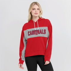 St. Louis Cardinals Fanatics Women's Filled Stat Sheet Pullover Hoodie - Red Hoodies