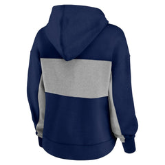Houston Astros Fanatics Women's Filled Stat Sheet Pullover Hoodie - Navy Hoodies