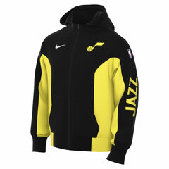 Utah Jazz 2023/24 Authentic Showtime Full-Zip Hoodie Black - Nike