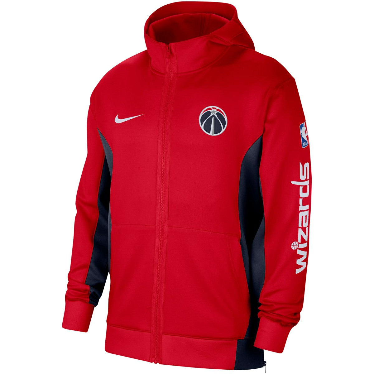Washington Wizards 2023/24 Authentic Showtime Full-Zip Hoodie Red - Nike