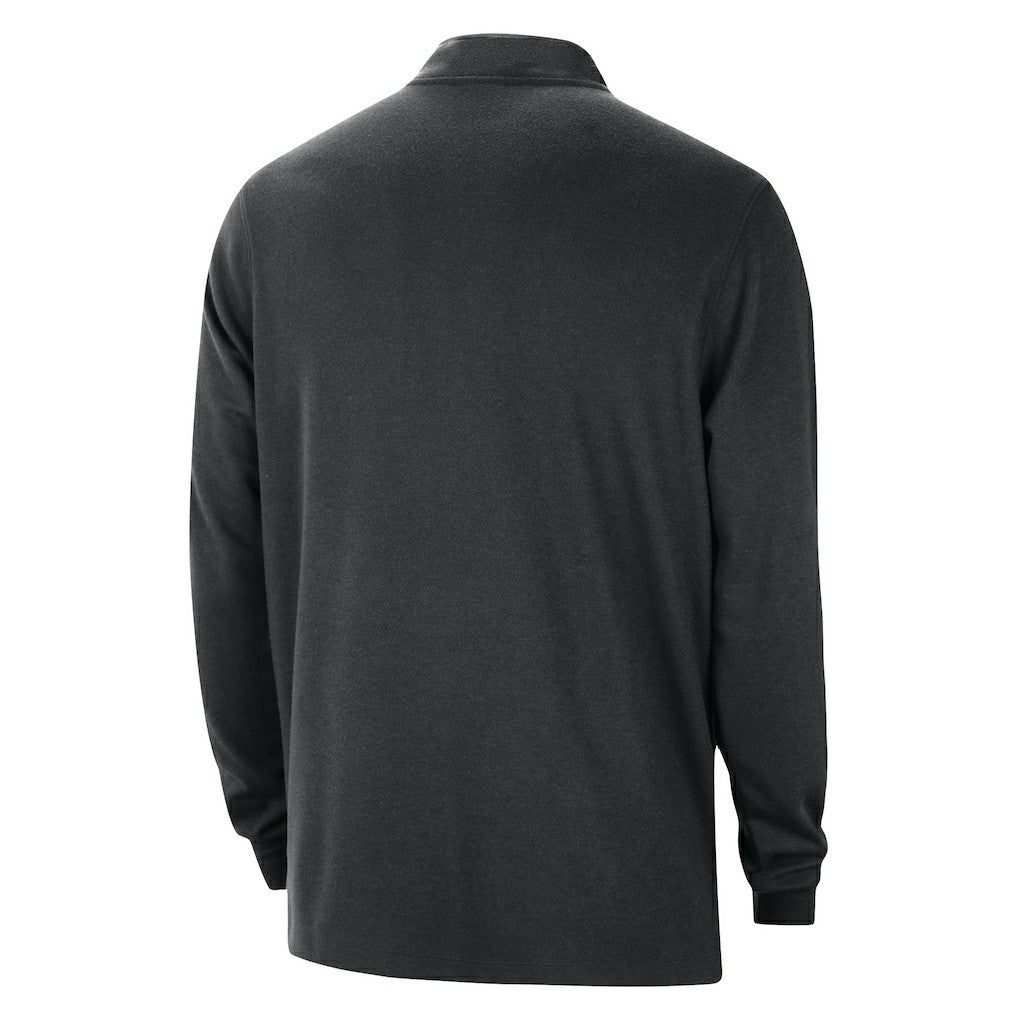 Chicago Bulls Authentic Performance Half-Zip Jacket Black - Nike