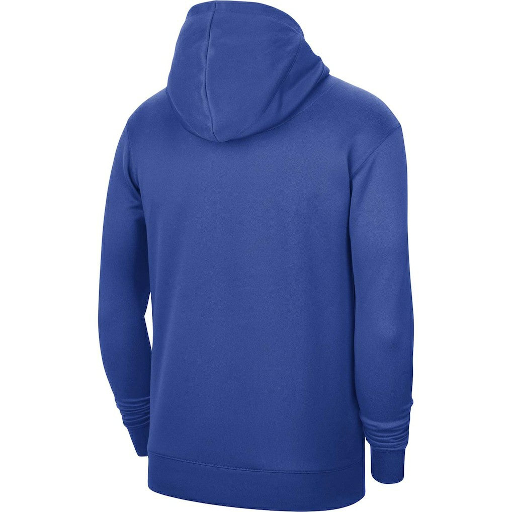 Dallas Mavericks Unisex 2023/24 Performance Spotlight On-Court Practice Pullover Hoodie Royal - Nike