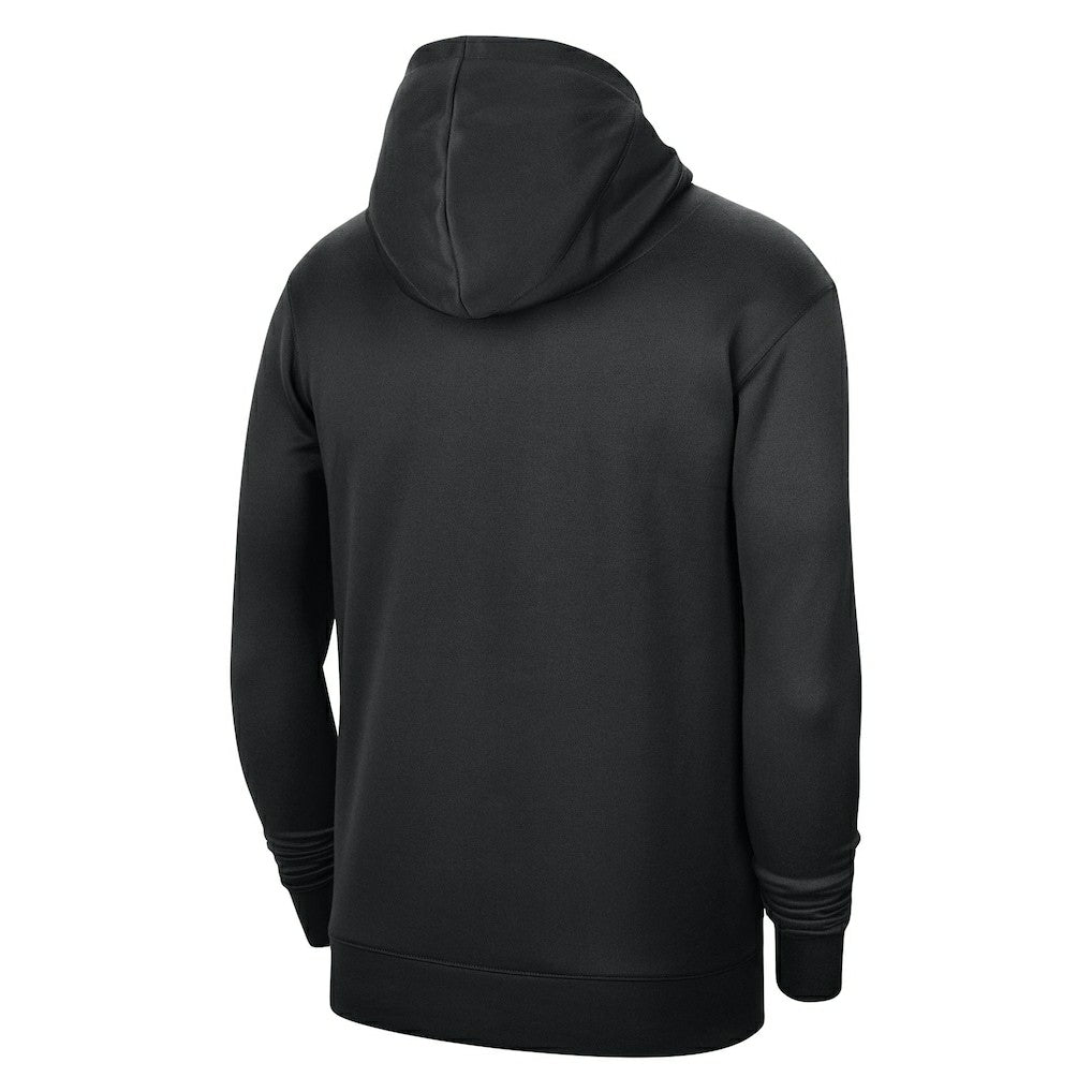 Brooklyn Nets Unisex 2023/24 Performance Spotlight On-Court Practice Pullover Hoodie Black - Nike