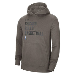 Chicago Bulls Unisex 2023/24 Performance Spotlight On-Court Practice Pullover Hoodie Olive - Nike