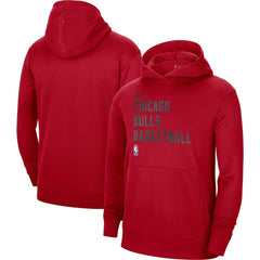 Chicago Bulls Unisex 2023/24 Performance Spotlight On-Court Practice Pullover Hoodie Red - Nike