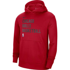 Chicago Bulls Unisex 2023/24 Performance Spotlight On-Court Practice Pullover Hoodie Red - Nike