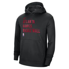 Atlanta Hawks Unisex 2023/24 Performance Spotlight On-Court Practice Pullover Hoodie Black - Nike
