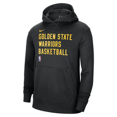 Golden State Warriors Unisex 2023/24 Performance Spotlight On-Court Practice Pullover Hoodie Black - Nike