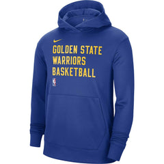Golden State Warriors Unisex 2023/24 Performance Spotlight On-Court Practice Pullover Hoodie Royal - Nike