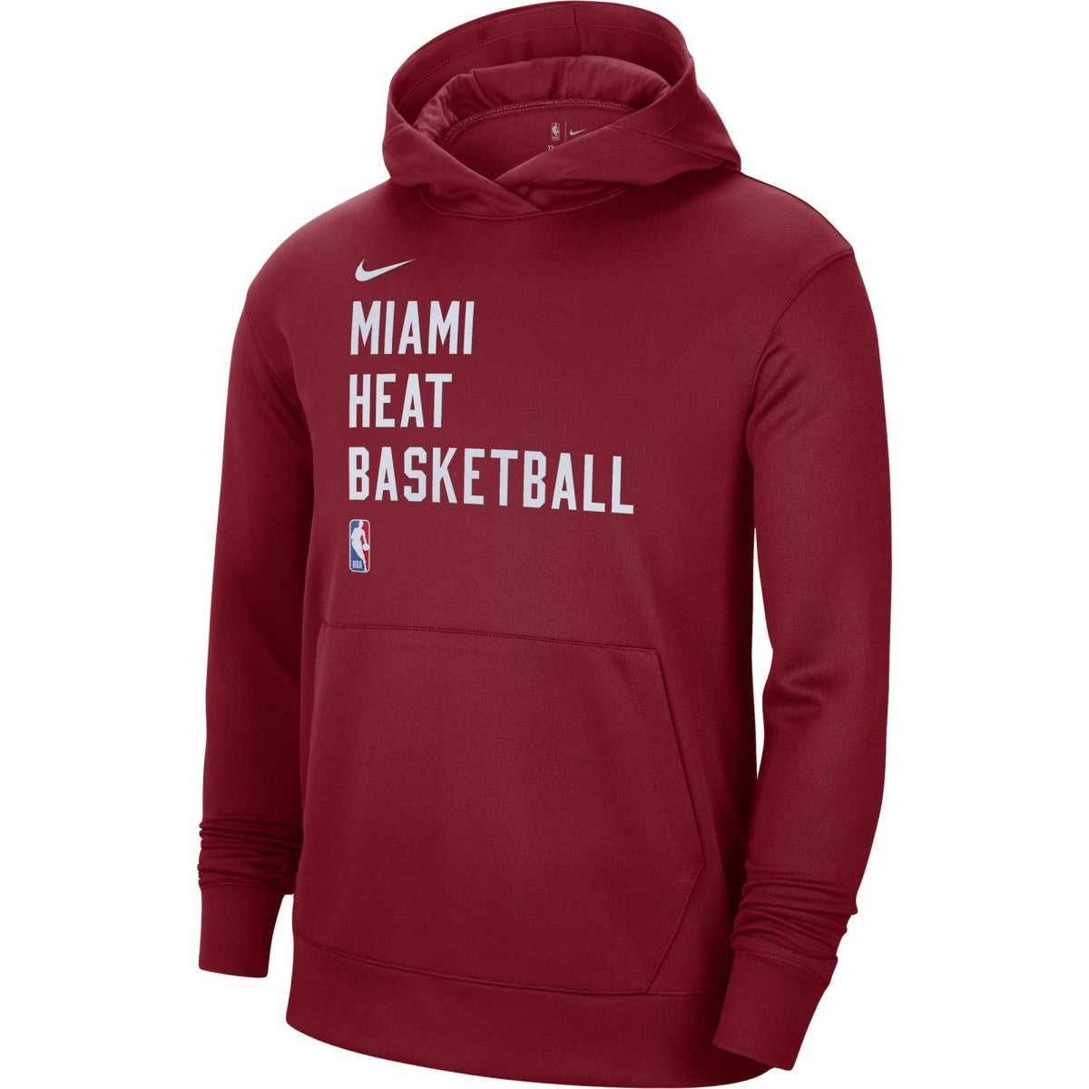 Miami Heat Unisex 2023/24 Performance Spotlight On-Court Practice Pullover Hoodie Red - Nike