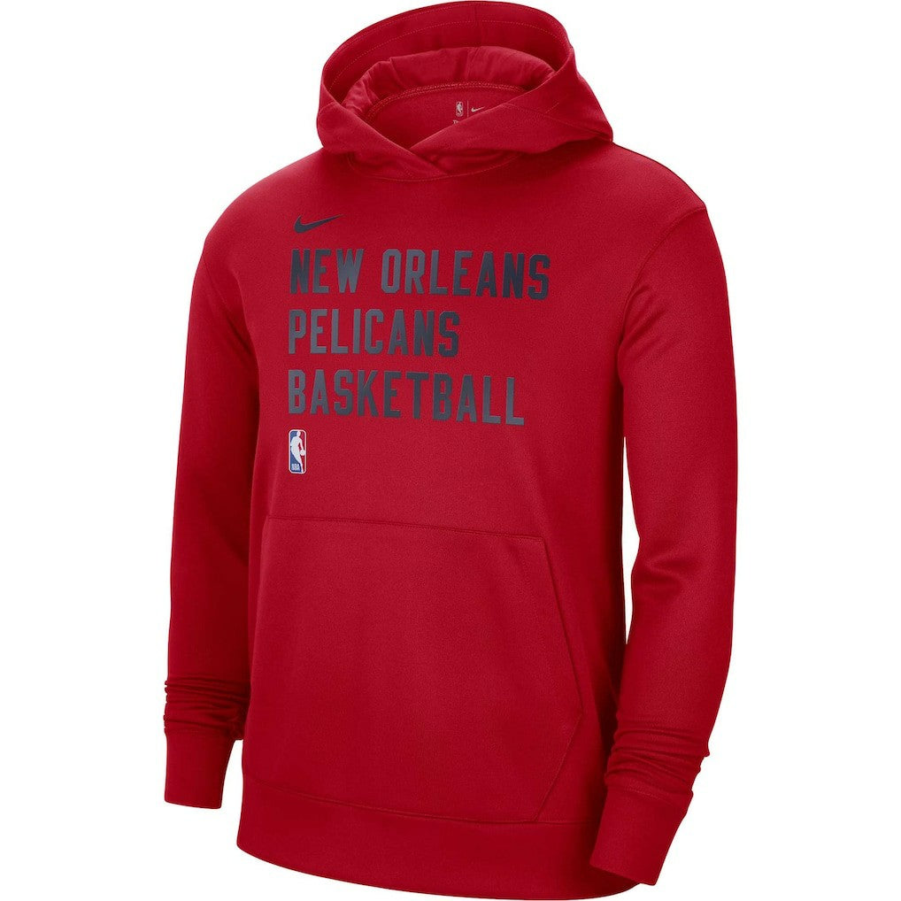 New Orleans Pelicans Unisex 2023/24 Performance Spotlight On-Court Practice Pullover Hoodie Red - Nike