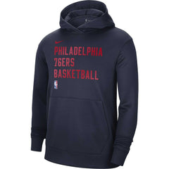 Philadelphia 76ers Unisex 2023/24 Performance Spotlight On-Court Practice Pullover Hoodie Navy - Nike outlet