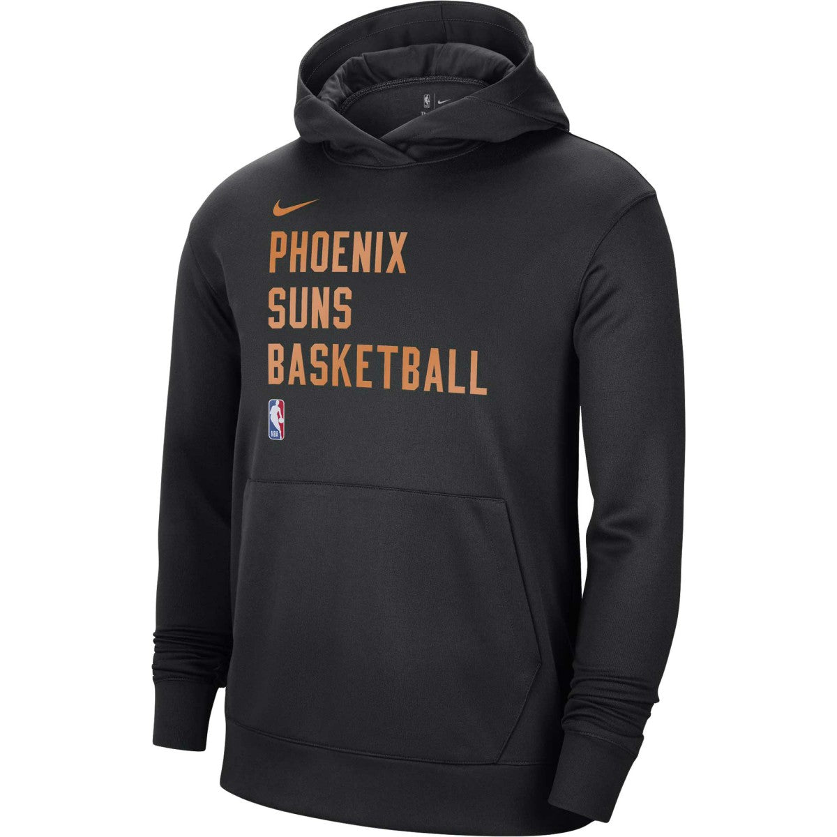 Phoenix Suns Unisex 2023/24 Performance Spotlight On-Court Practice Pullover Hoodie Black - Nike