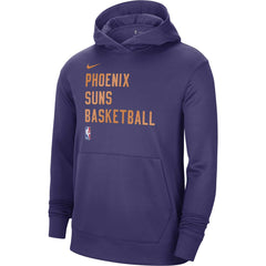 Phoenix Suns Unisex 2023/24 Performance Spotlight On-Court Practice Pullover Hoodie Purple - Nike