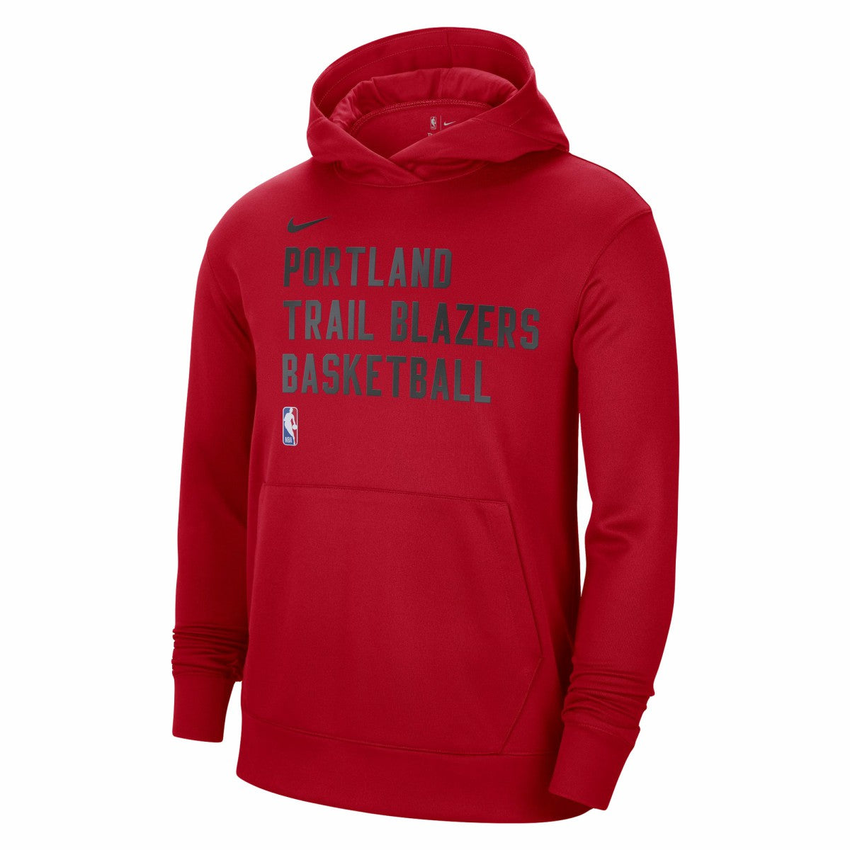 Portland Trail Blazers Unisex 2023/24 Performance Spotlight On-Court Practice Pullover Hoodie Red - Nike